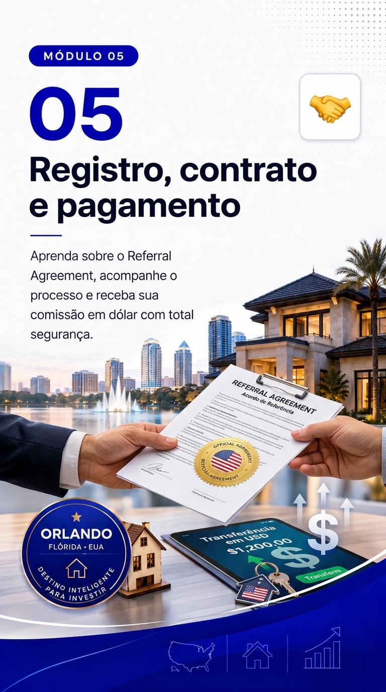 Módulo 05 - Registro, contrato e pagamento
